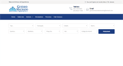Desktop Screenshot of gustavomachadoimoveis.com.br